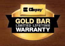 clopay gold bar limited lifetime warranty