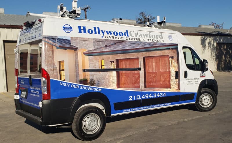 hollywood crawford company van