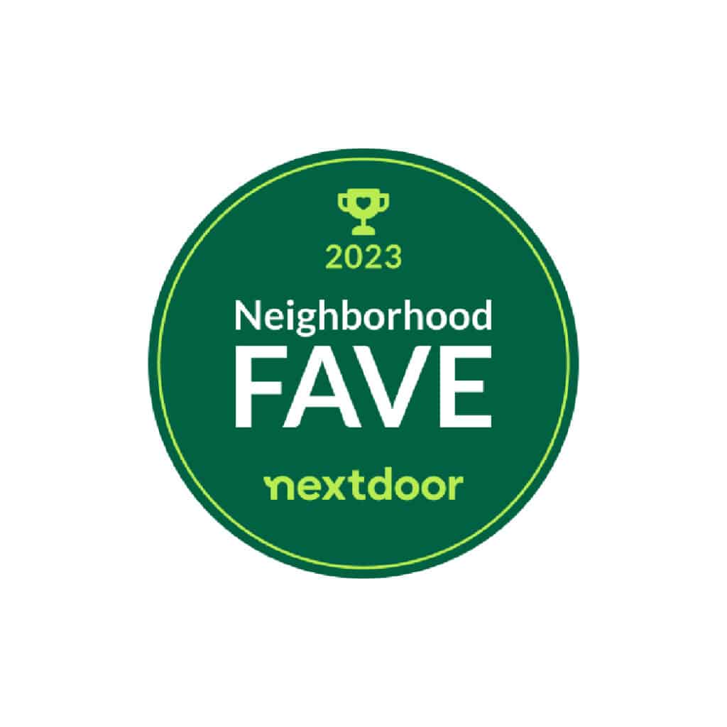 nextdoor Neighborhood Favorite award badge